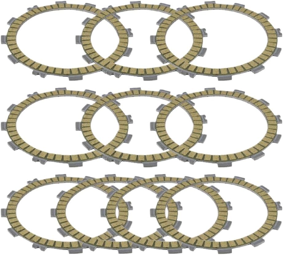 Clutch Friction Disc Plate Kit 40F00 40F10 40F20 Compatible With Automotive Motorcycle Parts GSXR1000 GSXR1000Z GSX-S1000 GSX-S1000F ABS 21441-40F00 21441-40F10 21441-40F20