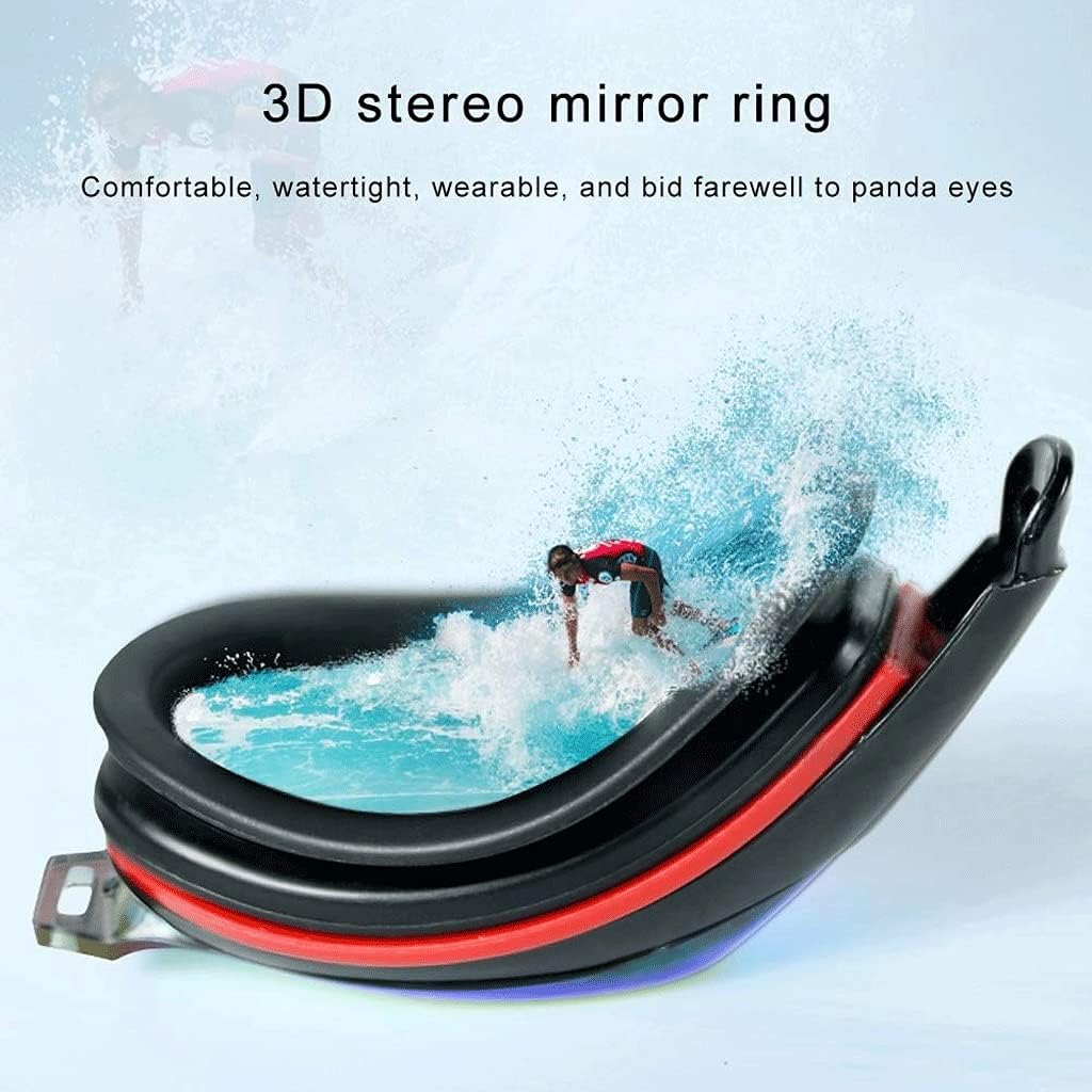 Swim Goggles for Women & Men Youth Swimming Goggles– No Leaking Anti Fog UV Protection Triathlon with Easy Adjustable