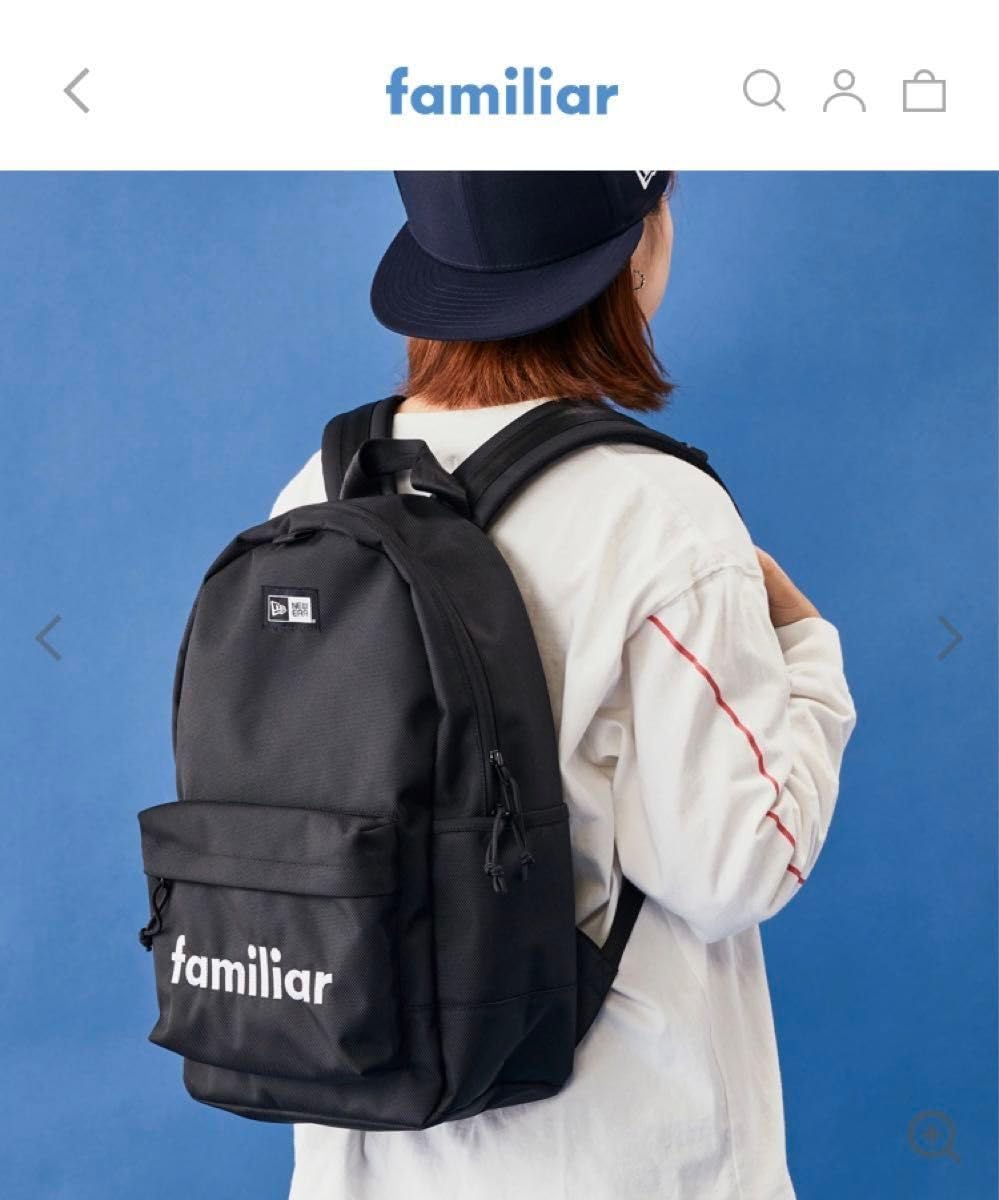 Amazon.co.jp: ファミリア ニュー エラコラボ リュックサック ニュー 