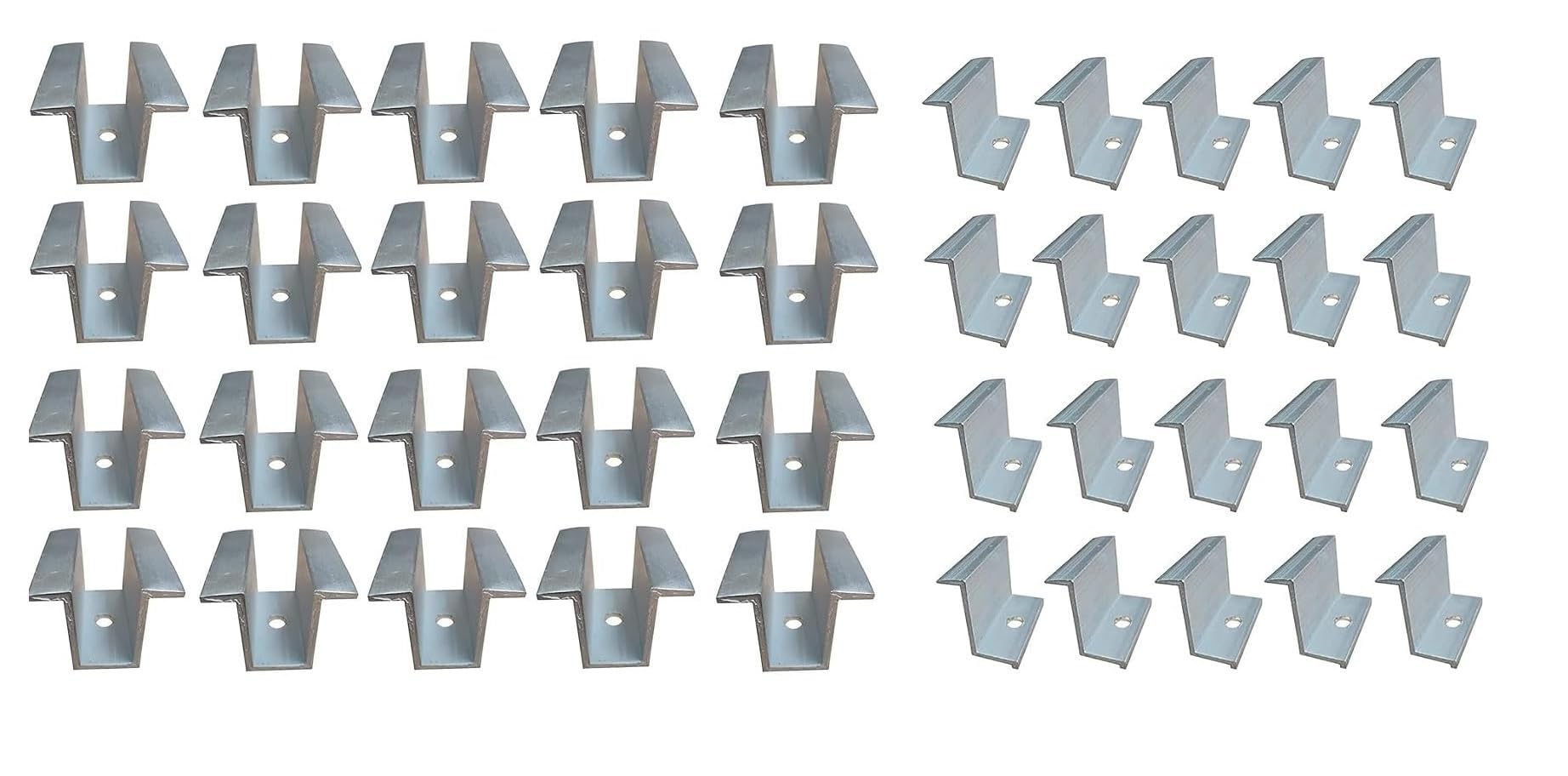 MOREL PANEL MOUNTING MID & END CLAMP 35MM DURRABLE SOLAR PANEL CONNECTORS FOR EASY INSTALLATION |EACH 20 PCS|-picture-22