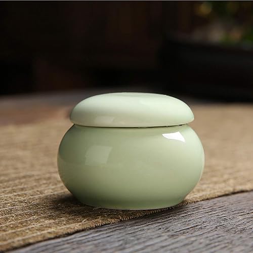 Miniatura 2 de Artcome Matcha - Soporte de cerámica para ceremonia tradicional de té japonesa, color verde