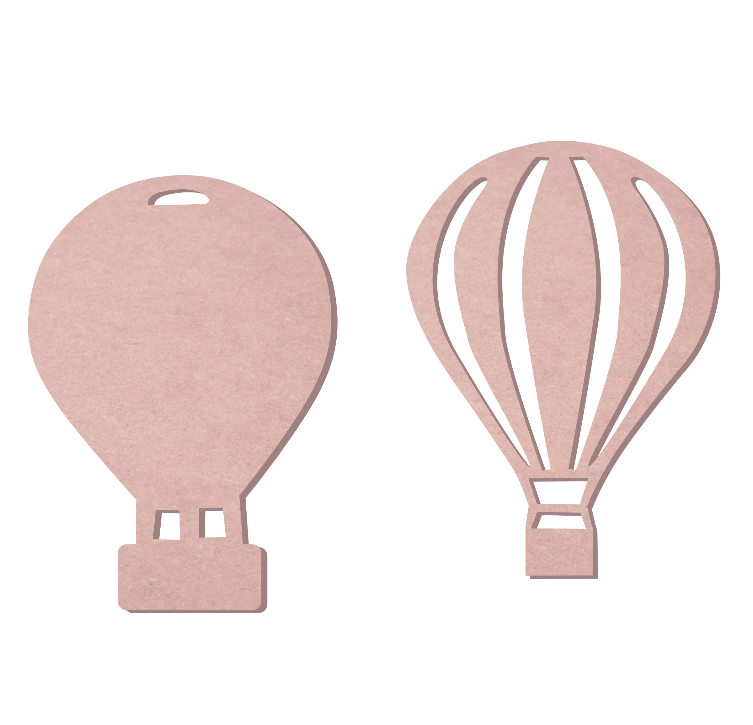 Parachute Wooden Cutout - MDF Material - Craft Wood - Non-Toxic Eco Friendly Product-image-46
