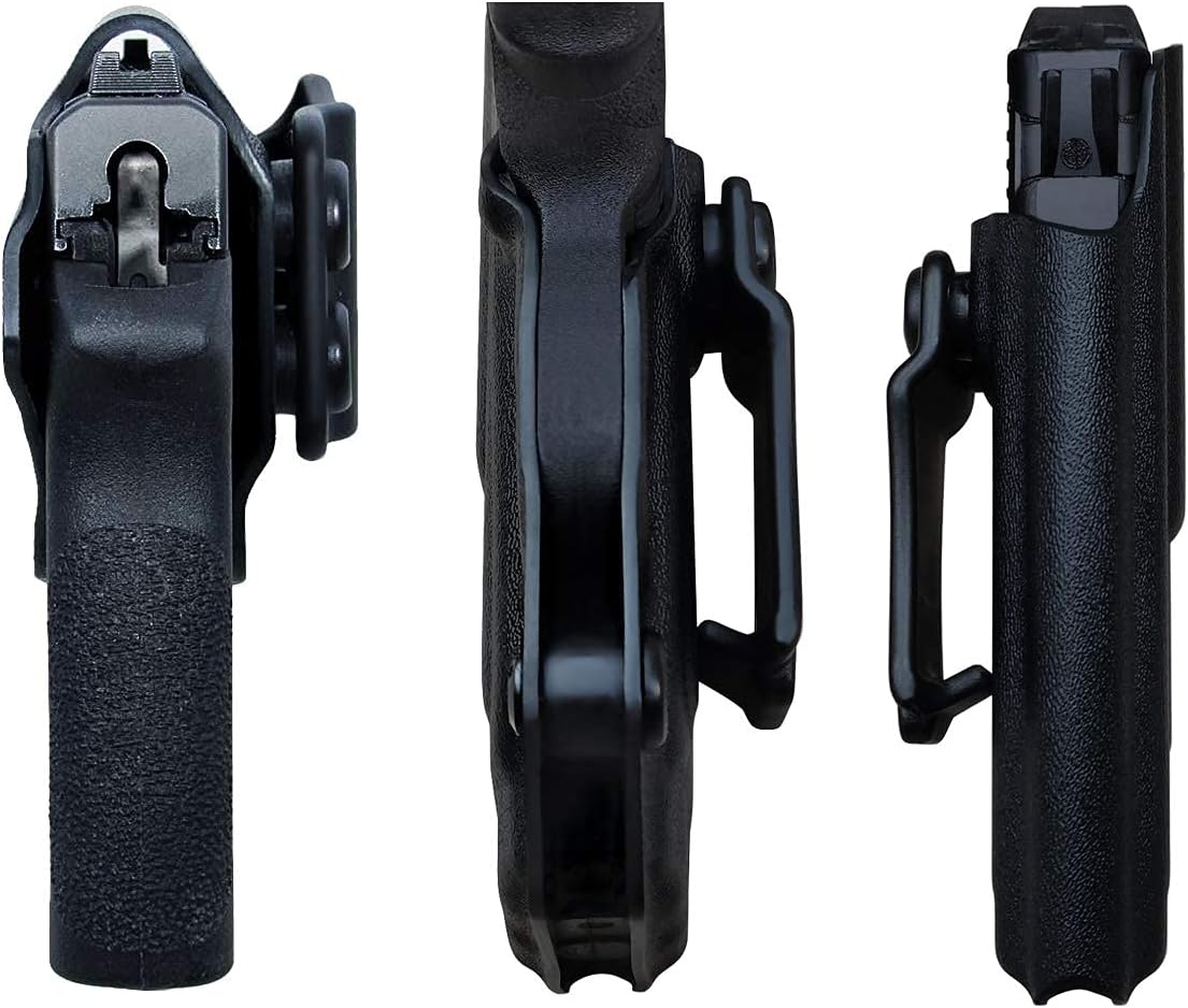 Bodyguard 380 Holster IWB Kydex Holster Custom Fit: Bodyguard 380 / Bodyguard 380 with Laser Pistol - Inside Waistband Concealed Carry - Adj. Cant Retention - Cover Mag-Button - No Wear - No Jitter