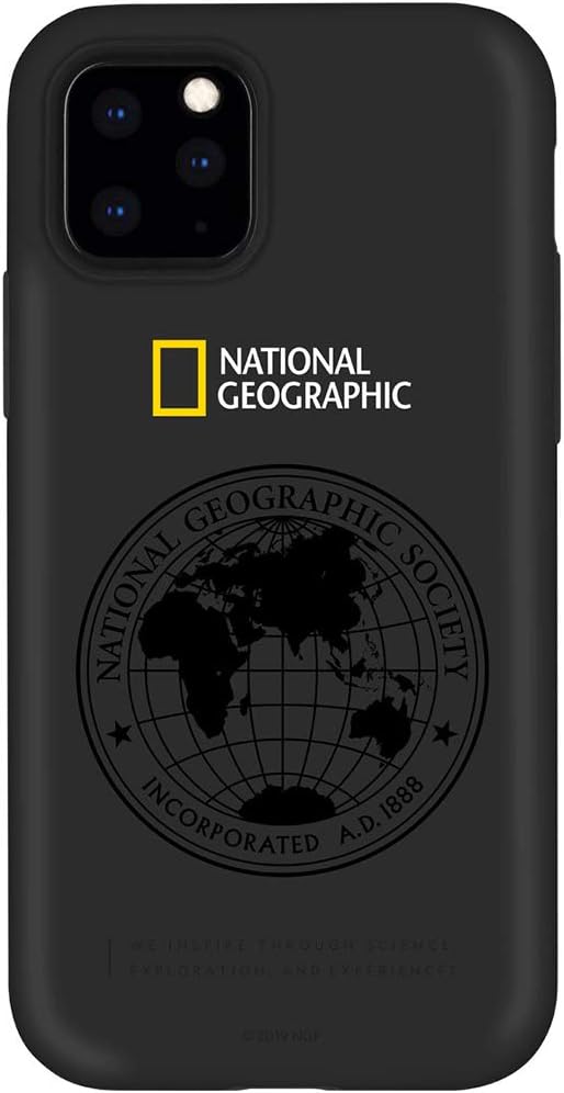 ナショナルジオグラフィック National Geographic iPhone 11 Pro Global Seal Double Protective Case Black NG17133i58R