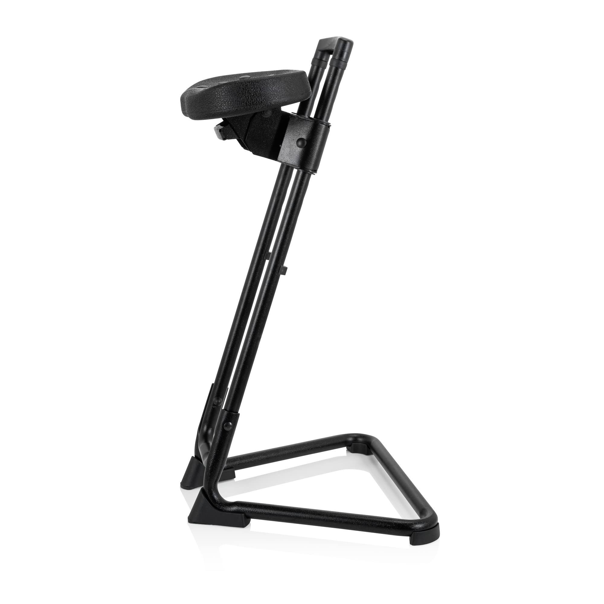 hjh Office 830010 Silla de Trabajo Top Work 32 Espuma Duro Negro Bastidor metálico Estable Asiento inclinable, Talla única