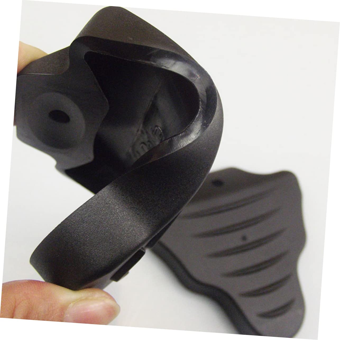 DOITOOL 3paia Copertura Protettiva Per Tacchetti Da Bici Accessorio Per Pedali Antiscivolo Resistente e Facile Da Montare Nero