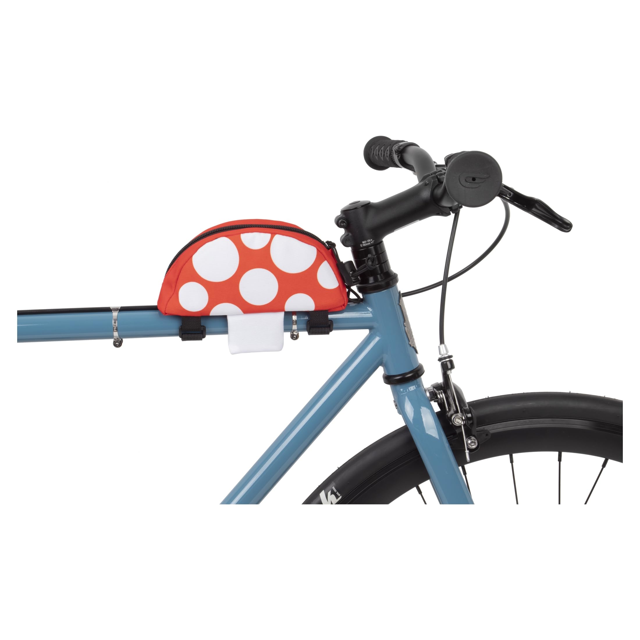 Snack! Mushroom Frame Bag (Red/White)