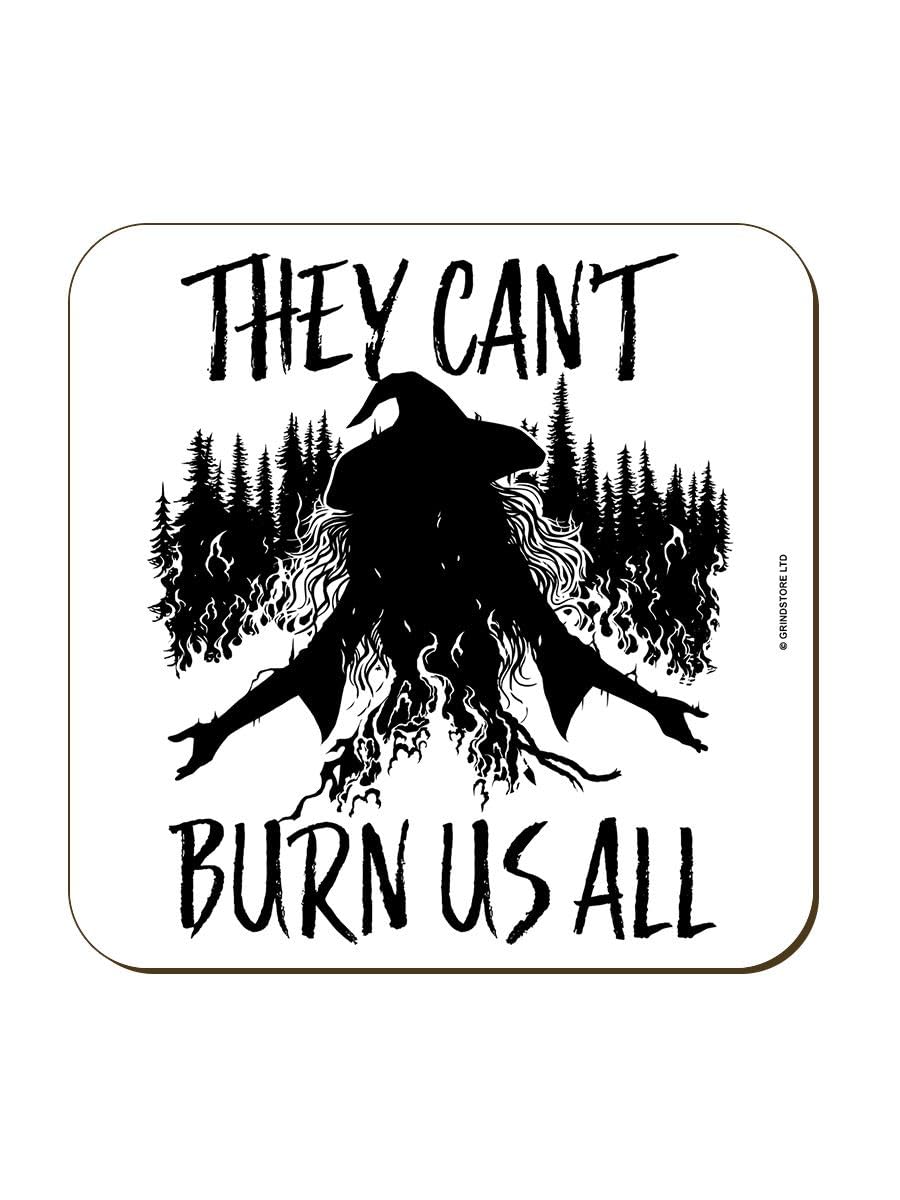 Grindstore Multicolour They Can't Burn Us All Coaster