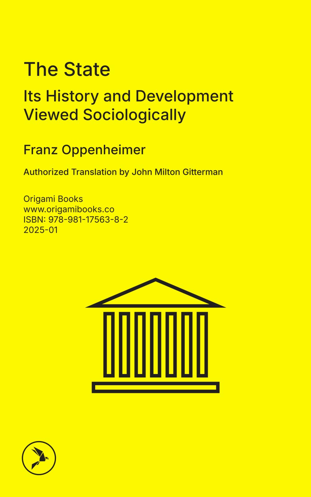 The State: Its History and Development Viewed Sociologically