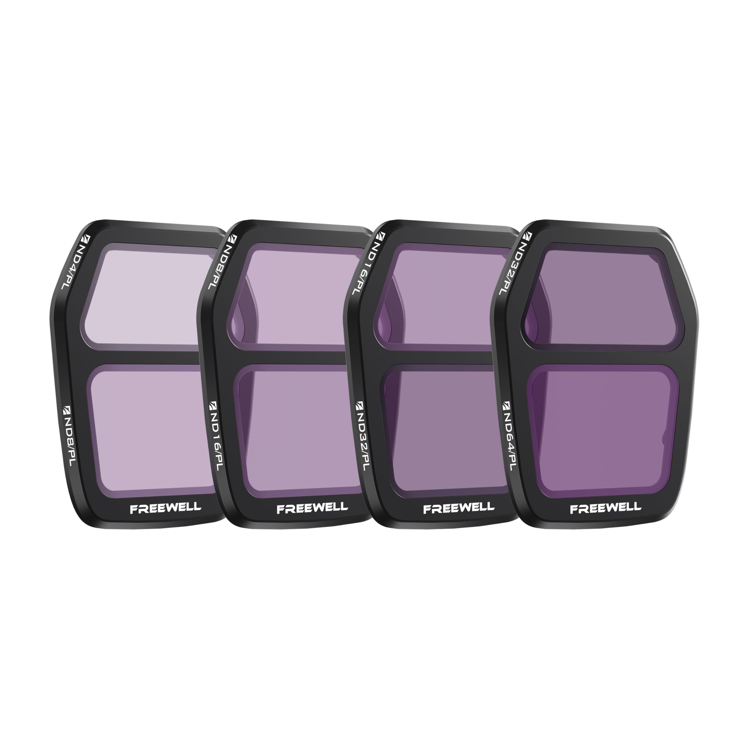Freewell Air 3S Bright Day Filter Split ND4PL/ND8PL, ND8PL/ND16PL, ND16PL/ND32PL, ND32PL/ND64PL zur Lichtregulierung und Reduzierung von Blendeffekten für lebendige Luftbildaufnahmen