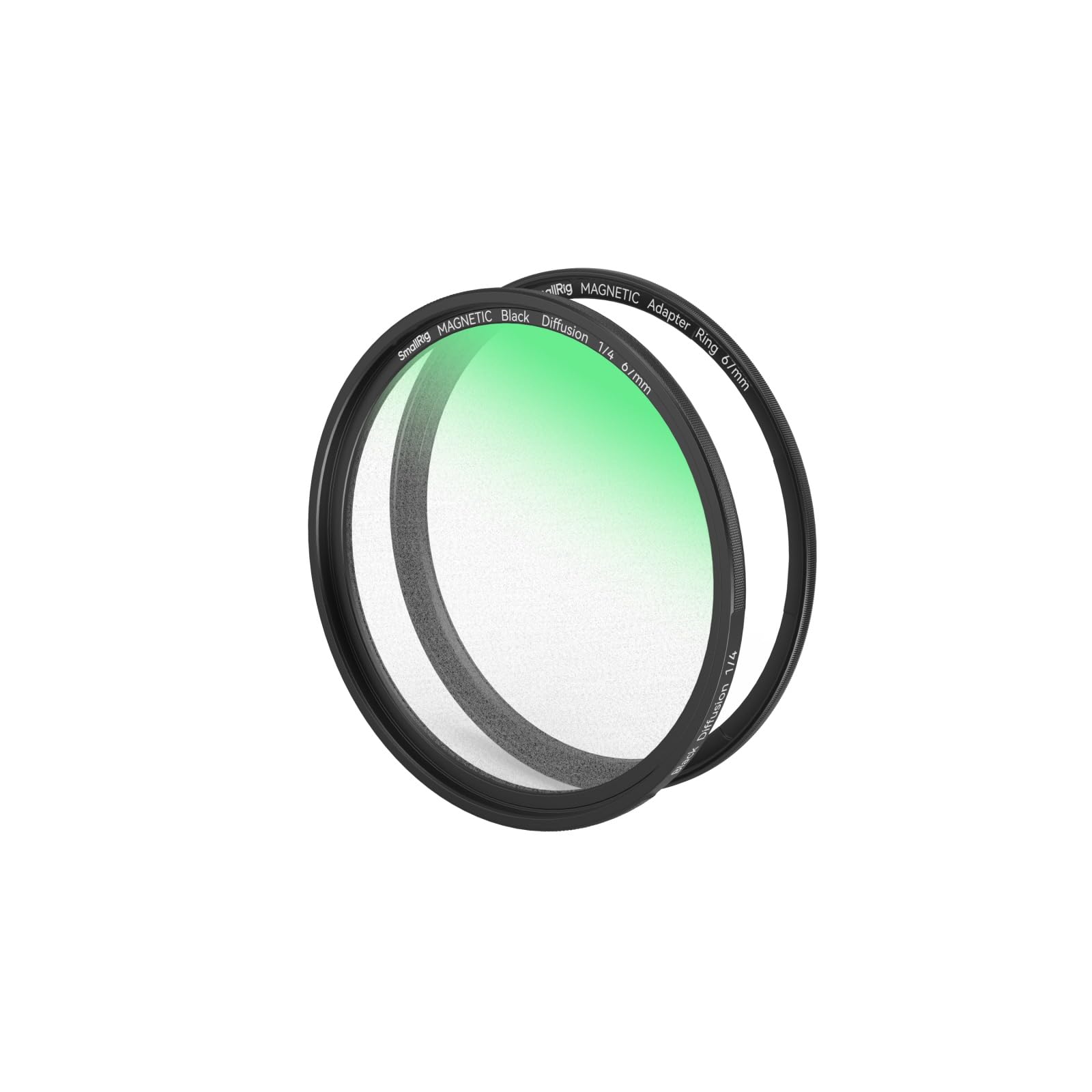 SMALLRIG Filtre de Magnétique à Diffusion Mist Noire 1/4 de 67mm + Anneau de Filtre Fileté de 67mm, Verre Optique HD 28 Couches avec Revêtement Multi-Nano pour Portrait Photography/Vidéo/Vlog - 4583