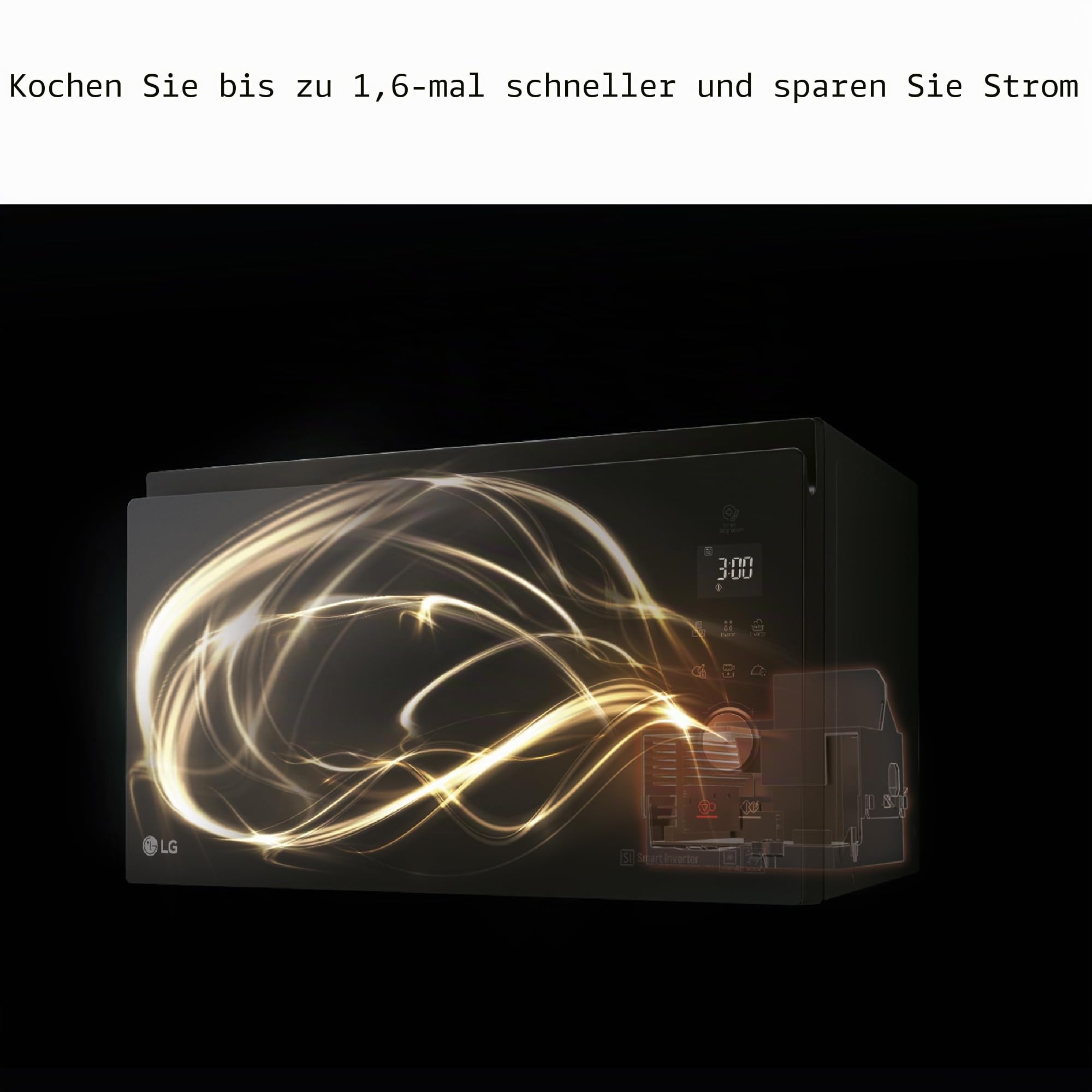 LG MGBZ2593F Einbau-Mikrowelle, 25 l, mit Grill, 900 W