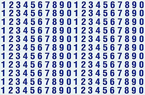 (シャシャン)XIAXIN 防水 PVC製 アルファベット ステッカー セット 耐候 耐水 数字 キャラクター ミニサイズ 表札 スーツケース ネームプレート ロッカー 屋内外 兼用 TSS-107 (2点, ネイビー)