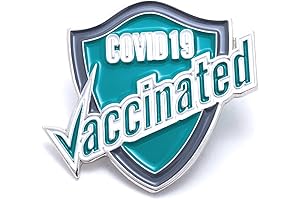 Covid Vaccinated Pin - Vaccine Pin - Im Vaccinated Pin - Notification...