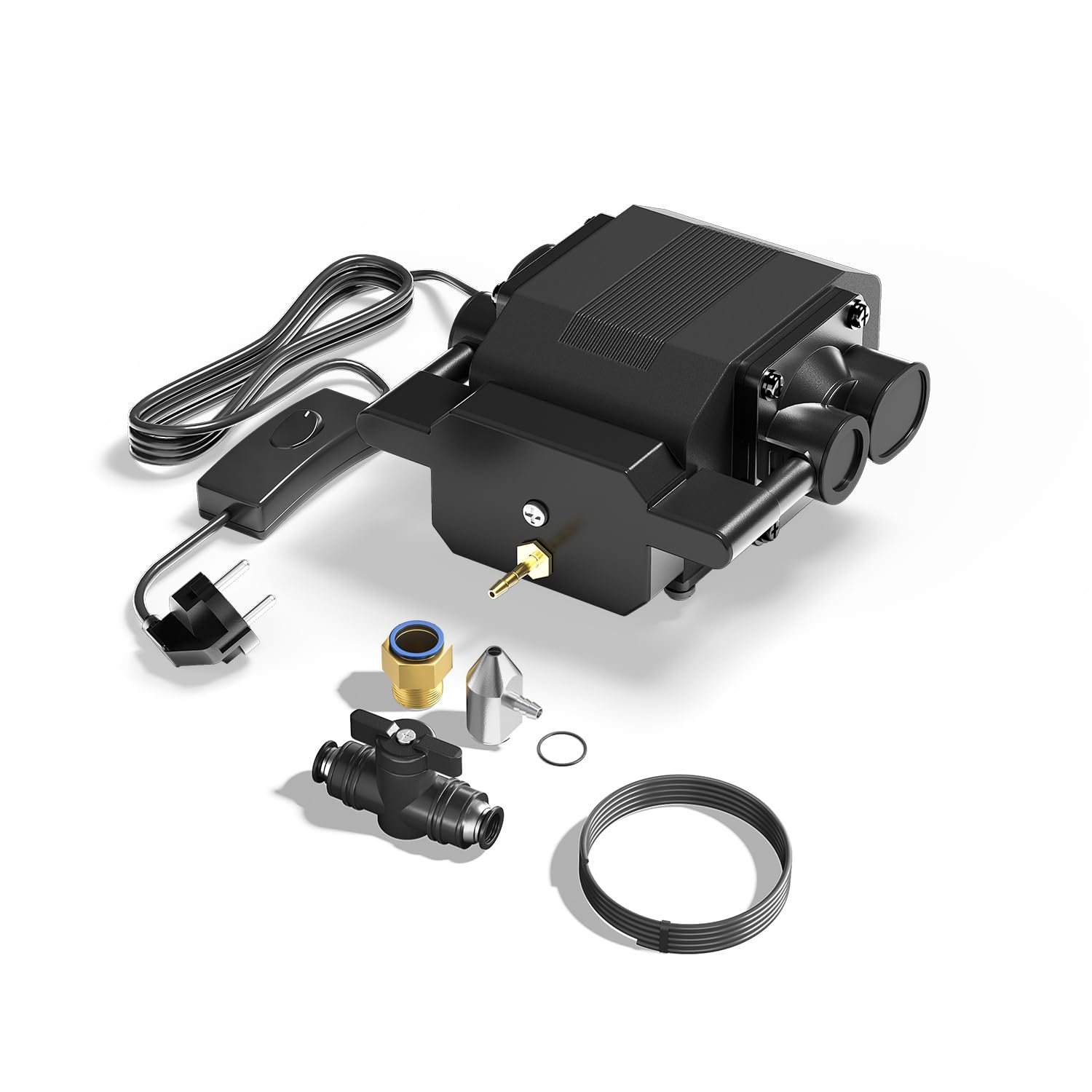 Longer Air Assist - Kit de bomba de aire AC para grabadora láser Ray5 10 W – Accesorios de corte láser con manguera de aire, 10 – 30 l/min para corte láser y grabado láser
