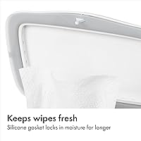 Vista 4 de OXO Tot Perfect Pull - Dispensador de toallitas, Gris