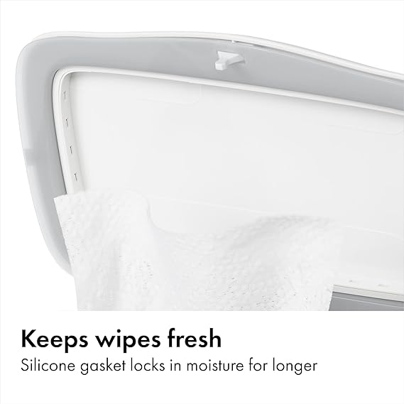 OXO Tot Perfect Pull Wipes Dispenser, Gray