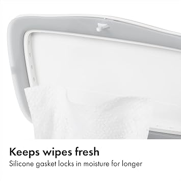 OXO Tot Perfect Pull Wipes Dispenser, Gray