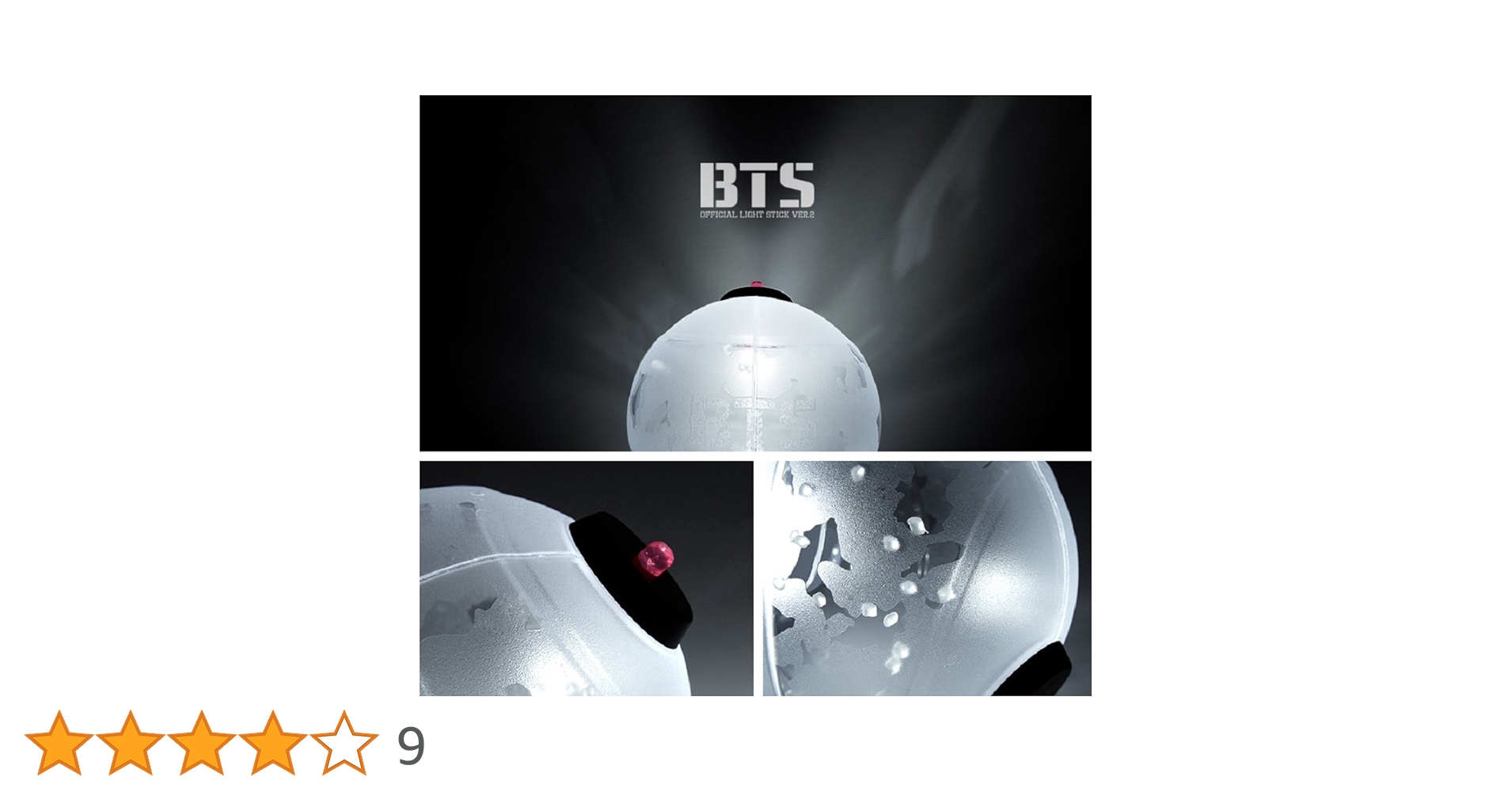 Amazon.co.jp: 防弾少年団 BTS 公式 ペンライト Ver.2 (OFFICIAL