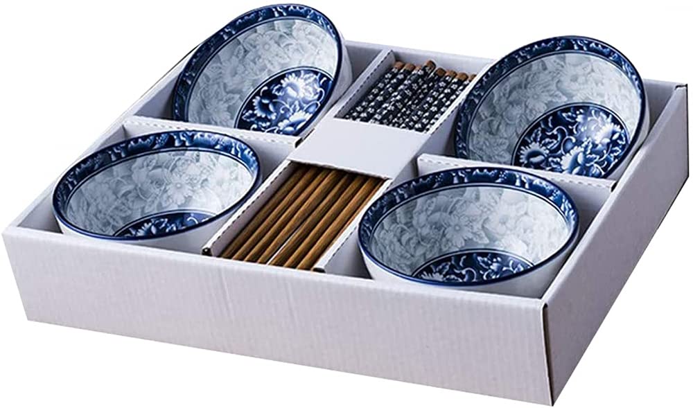 Bols chinois et baguettes avec boîte délicate, le coffret idéal à offrir pour toutes occasions