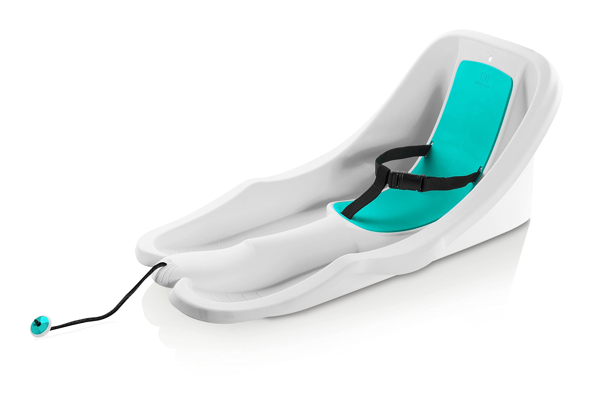Gizmo Riders Baby Rider Toddler Sled- Pull Snow Sleigh for Babies and Infants with Tow Strap and 3-Point Safety Harness, Holds 55lbs, Ages 6 Months and Up