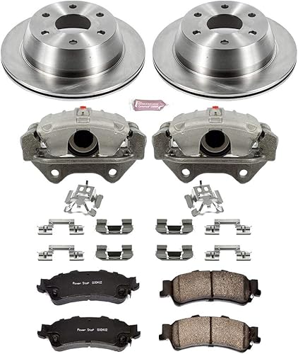 Miniatura 3 de Power Stop KCOE2018A Autospecialty Kit de freno de repuesto OE de 1 clic con pinzas
