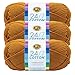 Produktbild Lion Brand Yarn 761-158 24-7 Baumwollgarn, Goldenrod
