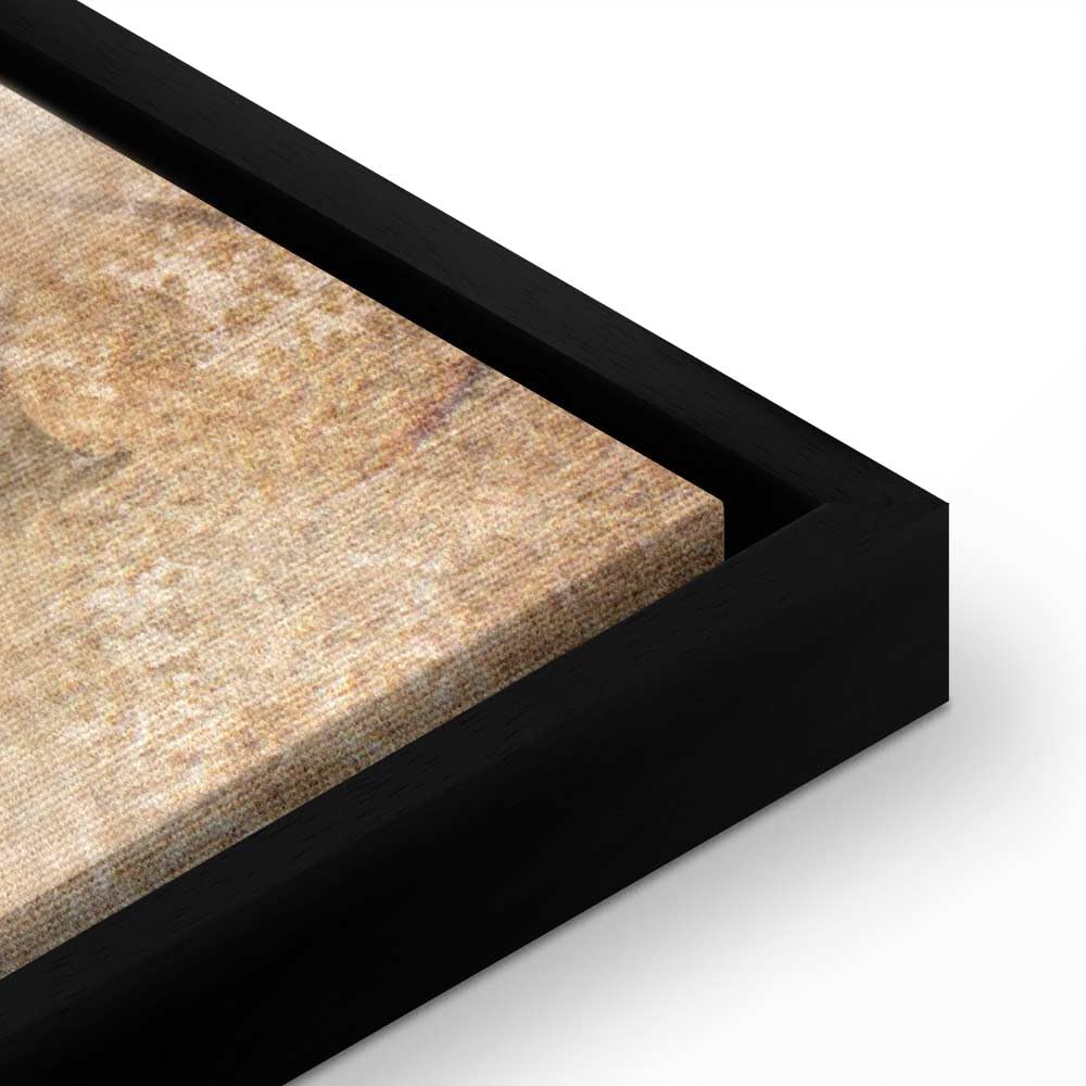 murando - Quadro Moderno Cornice Nera, Terra, 60x40 cm | Chiodi Inclusi, 1 Pezzo, Quadri Moderni, Camera da Letto, Telaio in Legno, Mappa del Mondo per Bambini, Produzione Europea