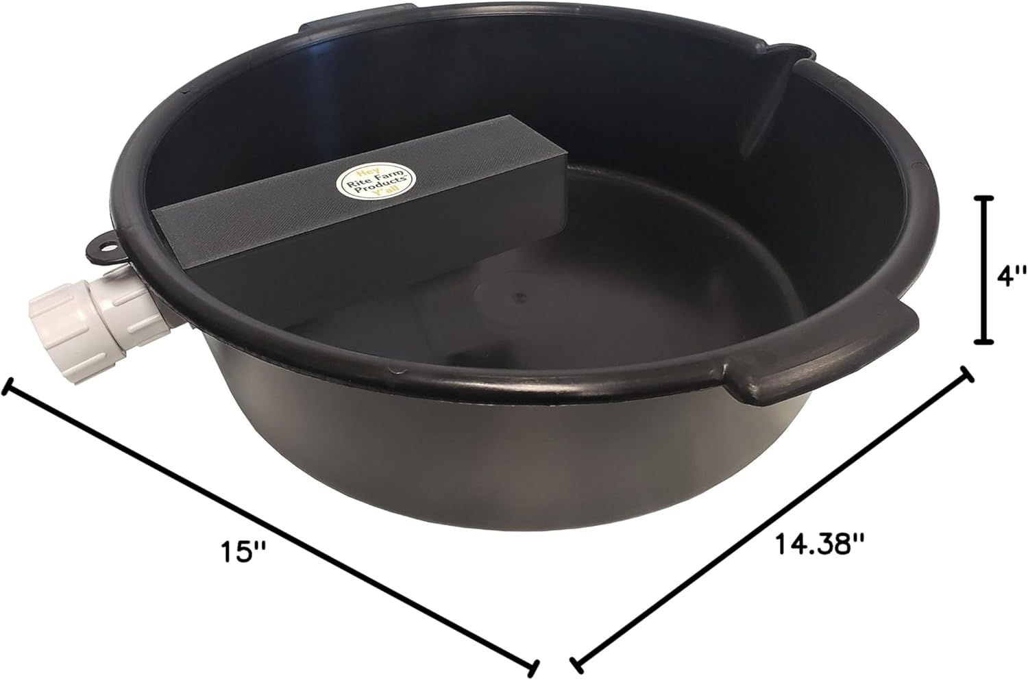 1.75 Gallon 7 Quart Capacity Automatic Filling Dog PET Bowl Dish Ever Fill Full
