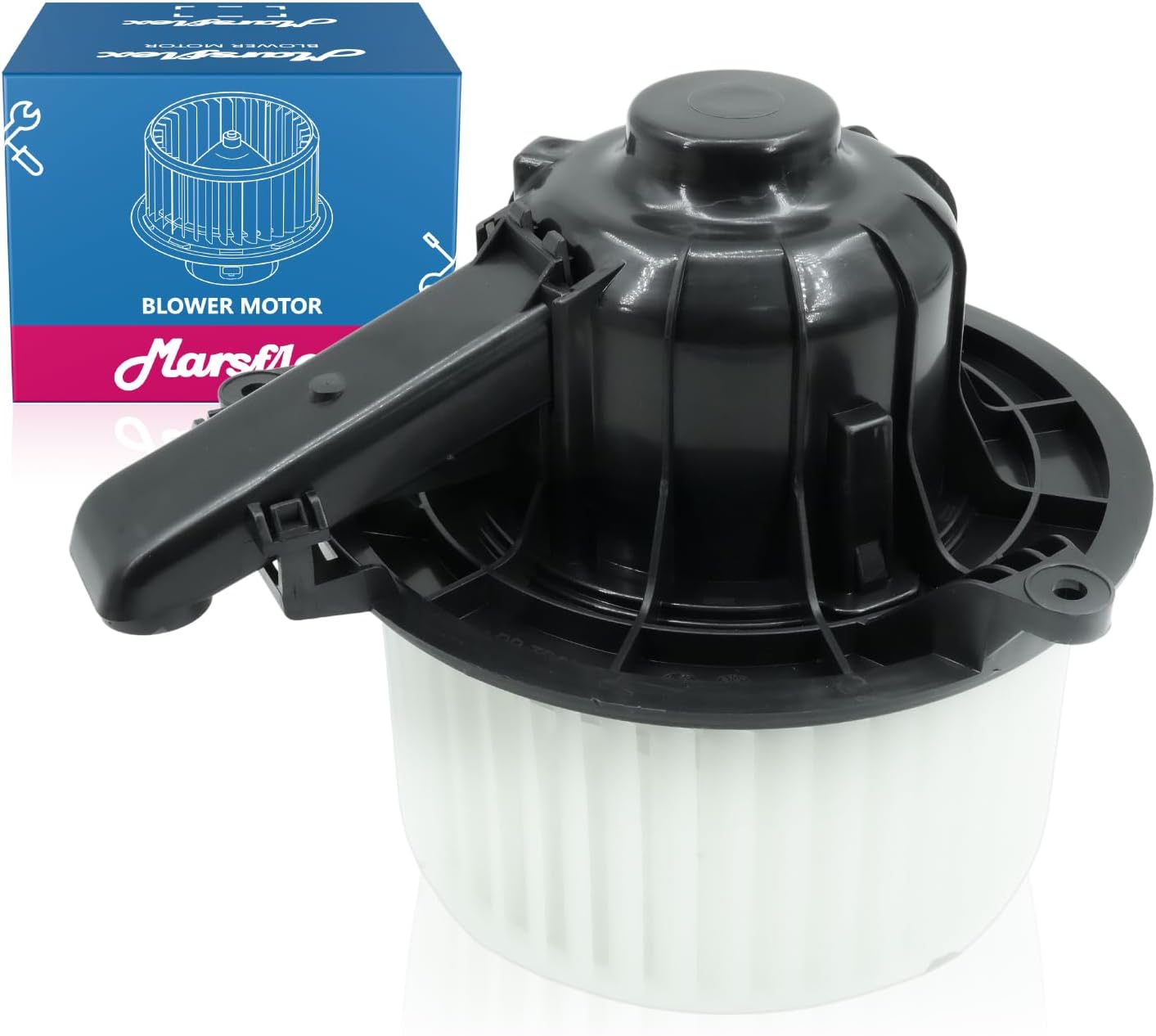 Marsflex Front Blower Motor 700237 for Ford 2009 2010 2011 2012 2013 2014 F150, 2009-2014 2015 2016 2017 Ford Expedition Lincoln Navigator, AC Heater Blower Motor Without Resistor