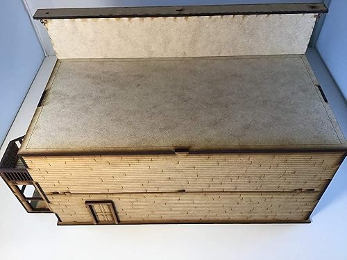 Miniatura 9 de Bella Union Hotel Saloon Brothel 28mm Terrain Building Kit Western Old West Wargames