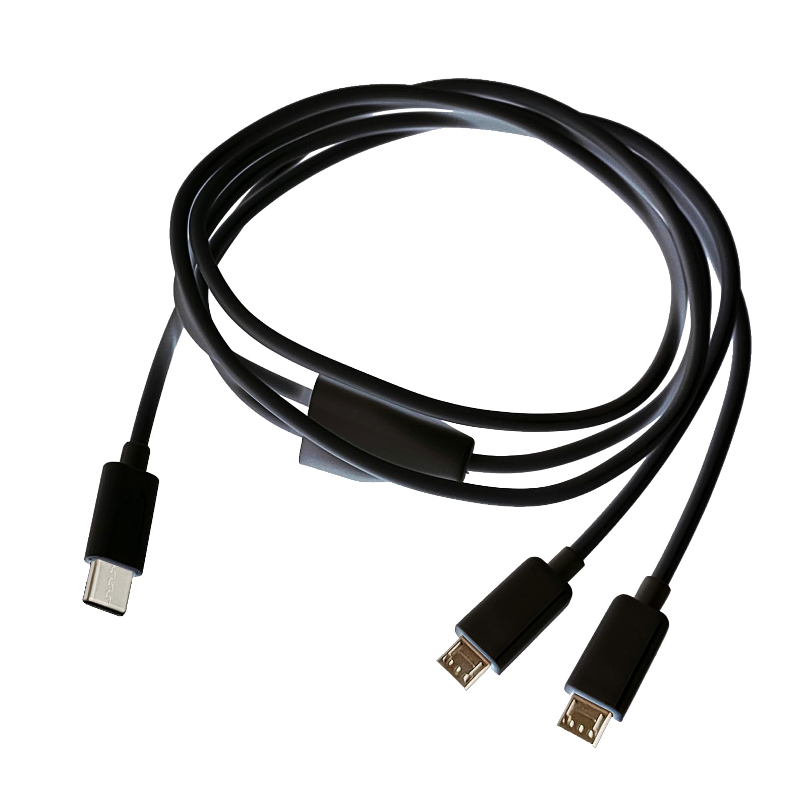 KAHDGSS 2 in 1 Type C to USB Charging Cable for All Device Two Phones Or Tablets Simultaneously