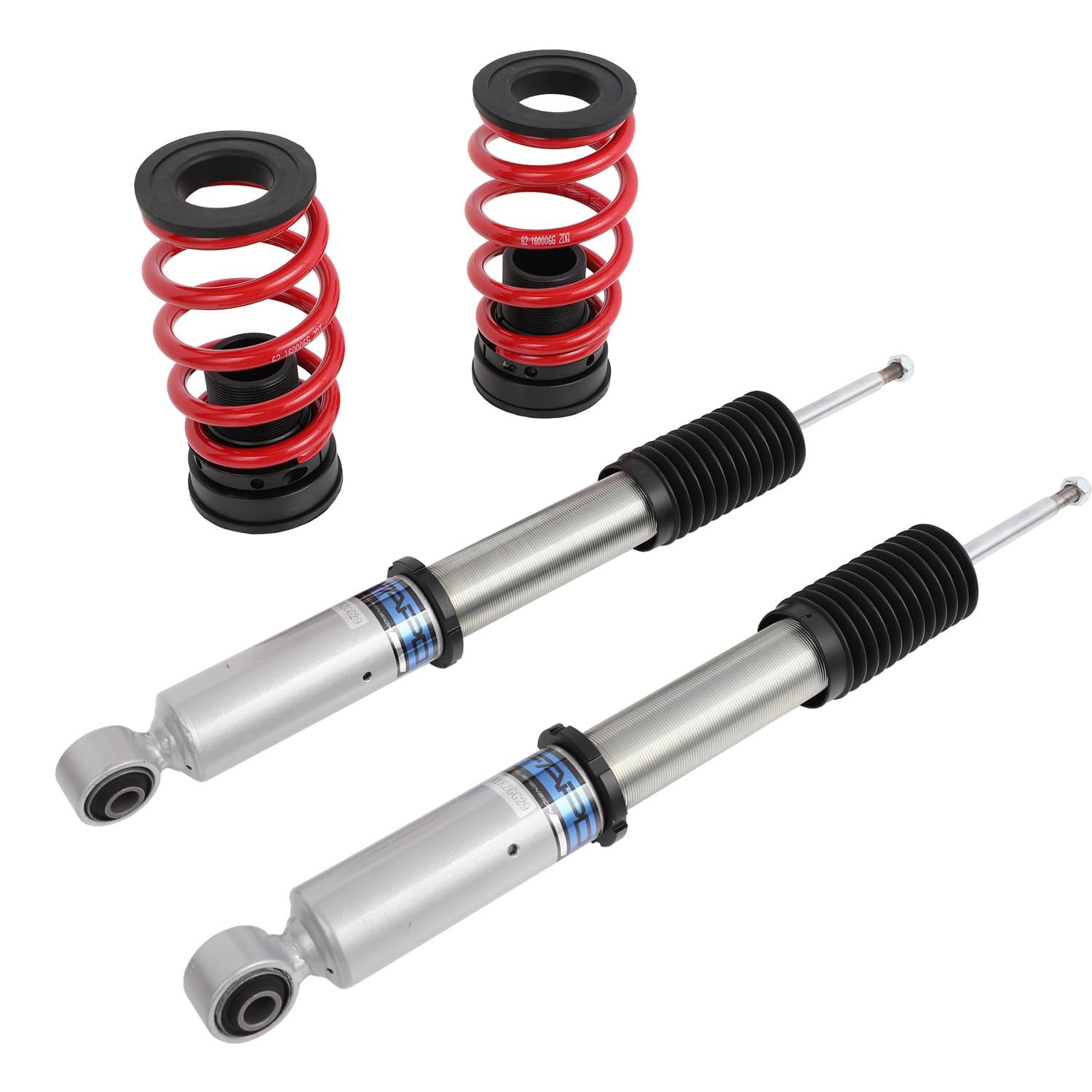 Amazon | FAPO 高さ調節可能 コイルオーバー サスペンション