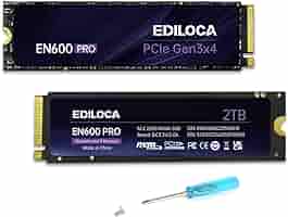 内蔵型SSD EDILOCA EN870 2TB M.2 SSD Amazon | Ediloca EN870 SSD 2TB PCIe 4.0 NVMe M.2 2280 PS5