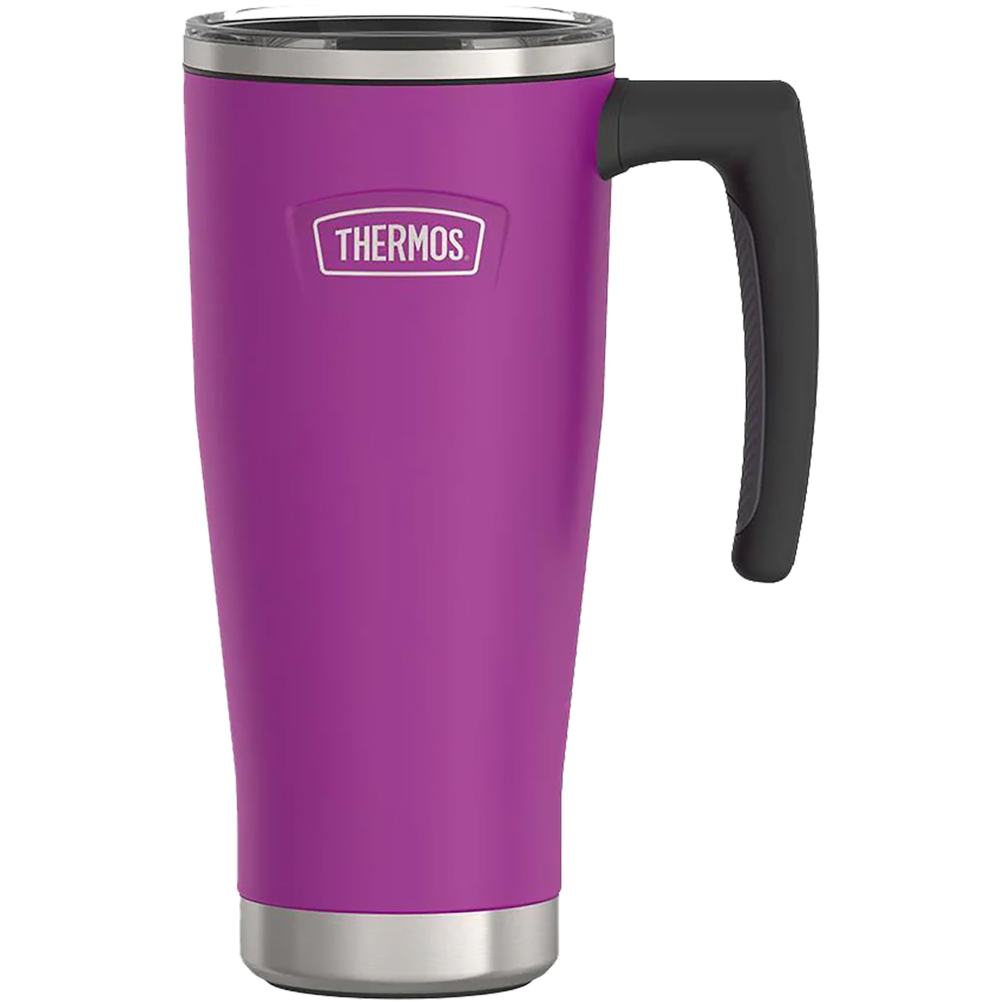 THERMOS Icon Series Edelstahlbecher mit Schiebeverschluss, 530 ml, Pflaume