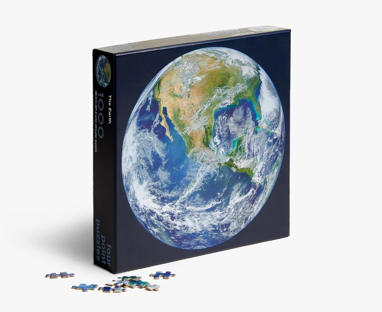 The Earth 1000 Piece Circular Puzzle