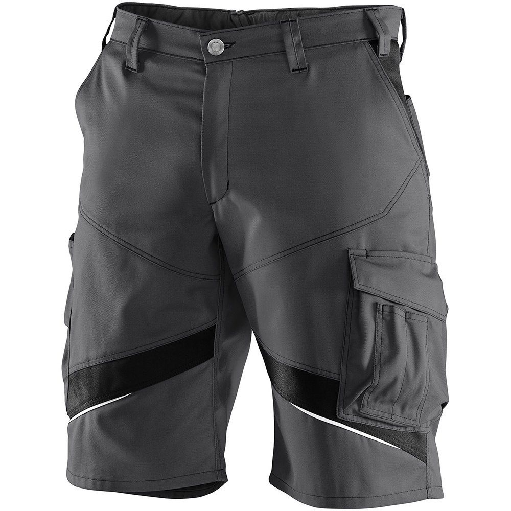 KÜBLER ICONIQ Shorts – Arbeitsshorts mit ergonomischer Linienführung, Multifunktionstaschen, Reflex-Elementen