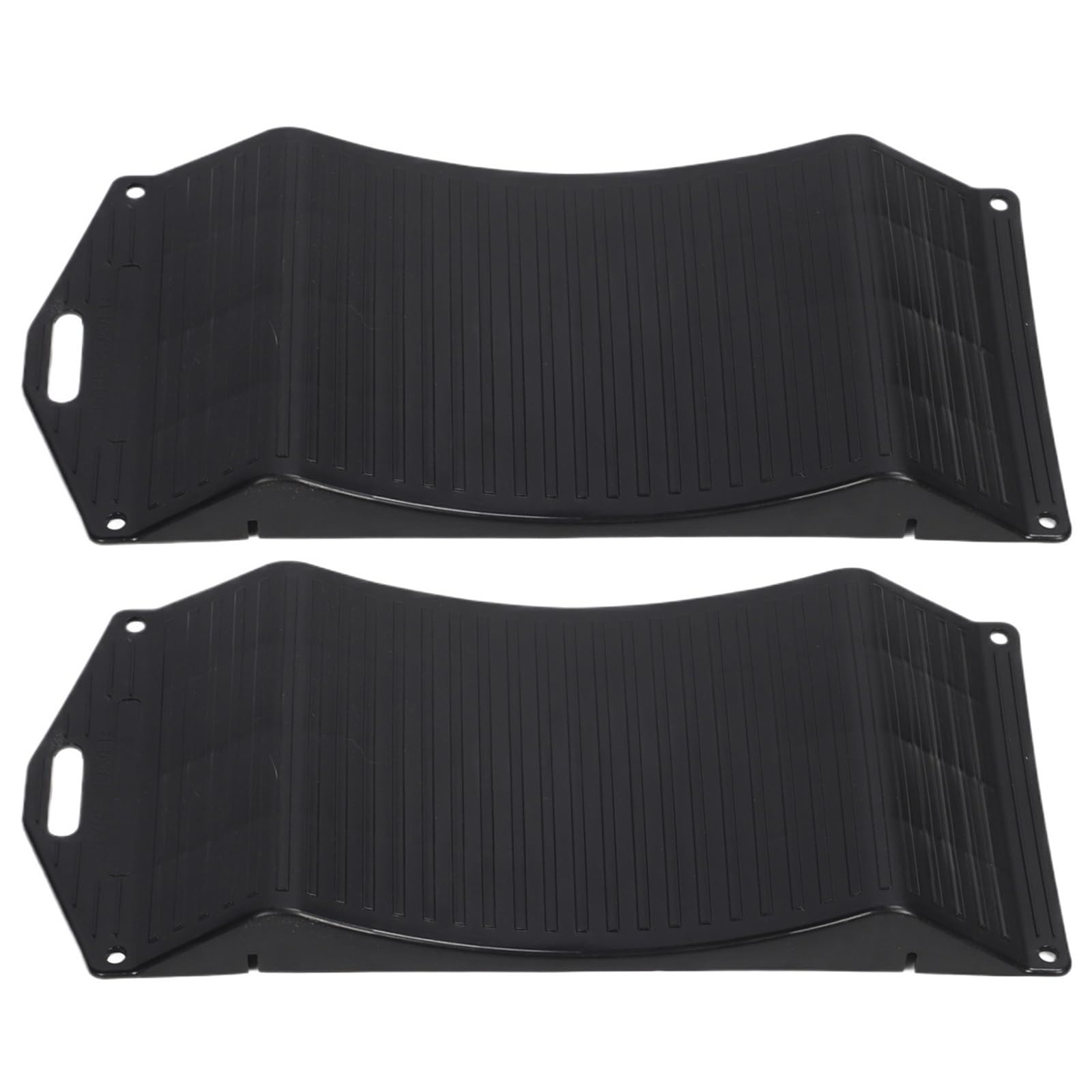 Auffahrkeile für Wohnmobil 2 stücke Auto Reifen Rad Rampen Proof Heavy Duty Einfache Verwendung Saver for RV Zubehör(17.48x7.67x1.37in)