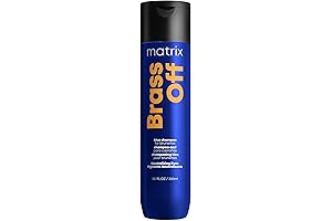 Matrix Brass Off Blue Shampoo For Brunettes - Neutralizes Brass In Color...