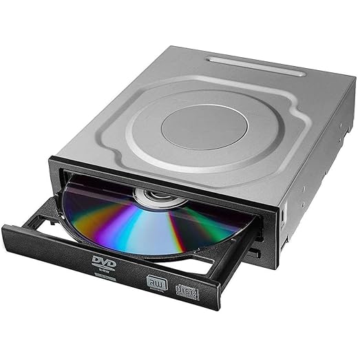 TechMagnet Desktop PC Internal DVDRW SATA 24x DVD 56x CD ROM Built-in DVD Optical Drive Device Tray Loading Reader Writer Burner Compatible with Dell, Lenovo, HP, Asus, Acer (Renewed)