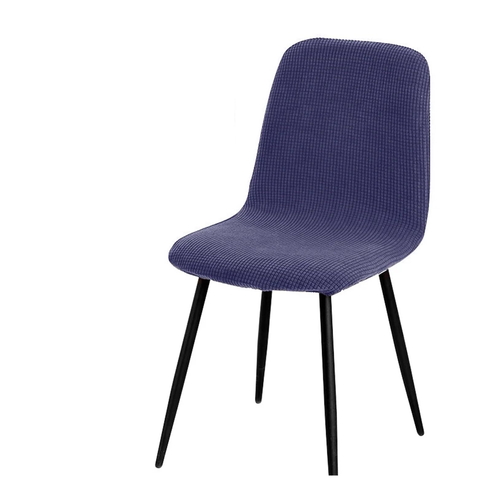 SHBHWS Short Back Chair Covers Elastic Shell Cover Small Size Stretch Office Seat Case For Banquet Living Room for Hotel, Banquet(Blue2)