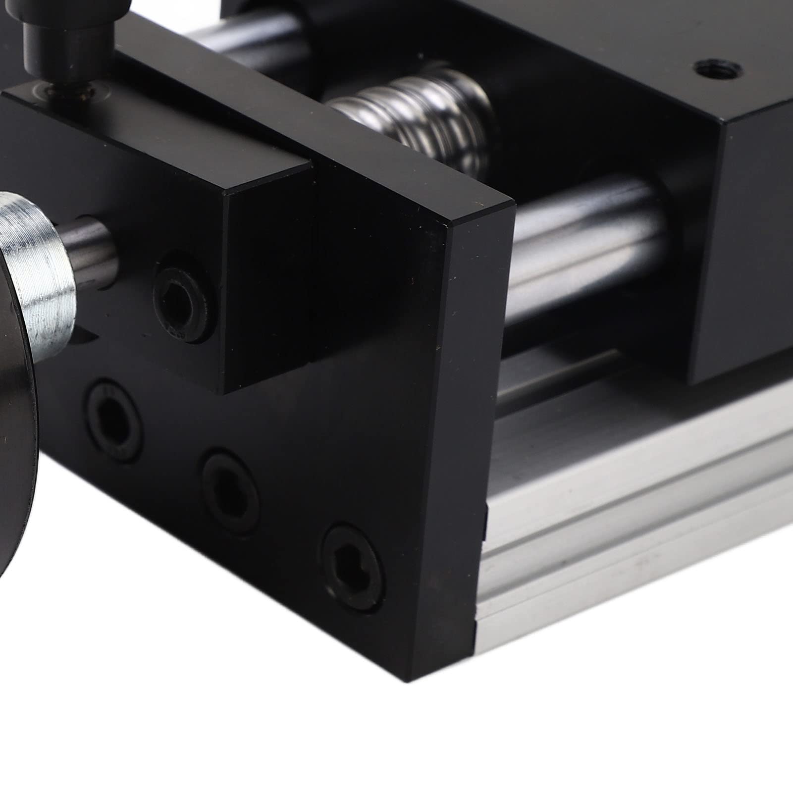 Passo lineare scorrevole, corsa 100mm, protezione riservata 10mm, doppio asse, guida lineare manuale, tavolo scorrevole con volante