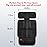 Kaiphy Car Seat Protector - Seat Protection Mat - Thick Padding - Durable, Waterproof Fabric, Leather Reinforced Corners & 3 Pockets for Handy Storage (2 Pack) Black