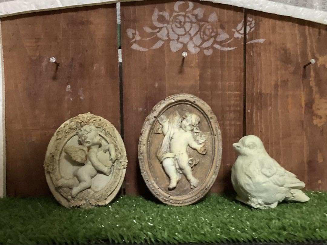 セメント オブジェ ガーデニングプレート GARDEN セメント