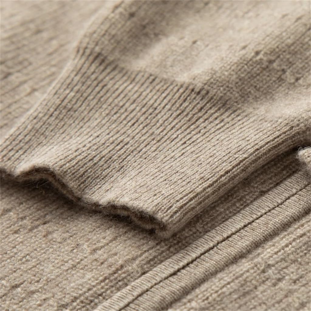 Autumn Cashmere Sweater Winter Clothing Men's Sweater Thick Cardigan Knitted Sweater