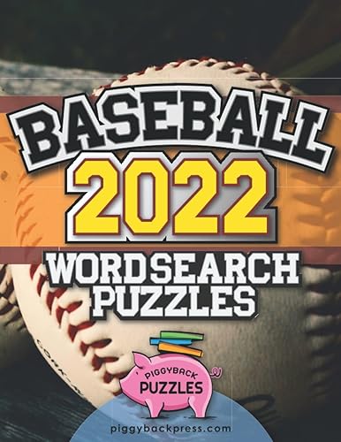 Word Search Puzzles for the 2022 Major League Baseball Season and more: For the Ultimate Baseball Fan!
