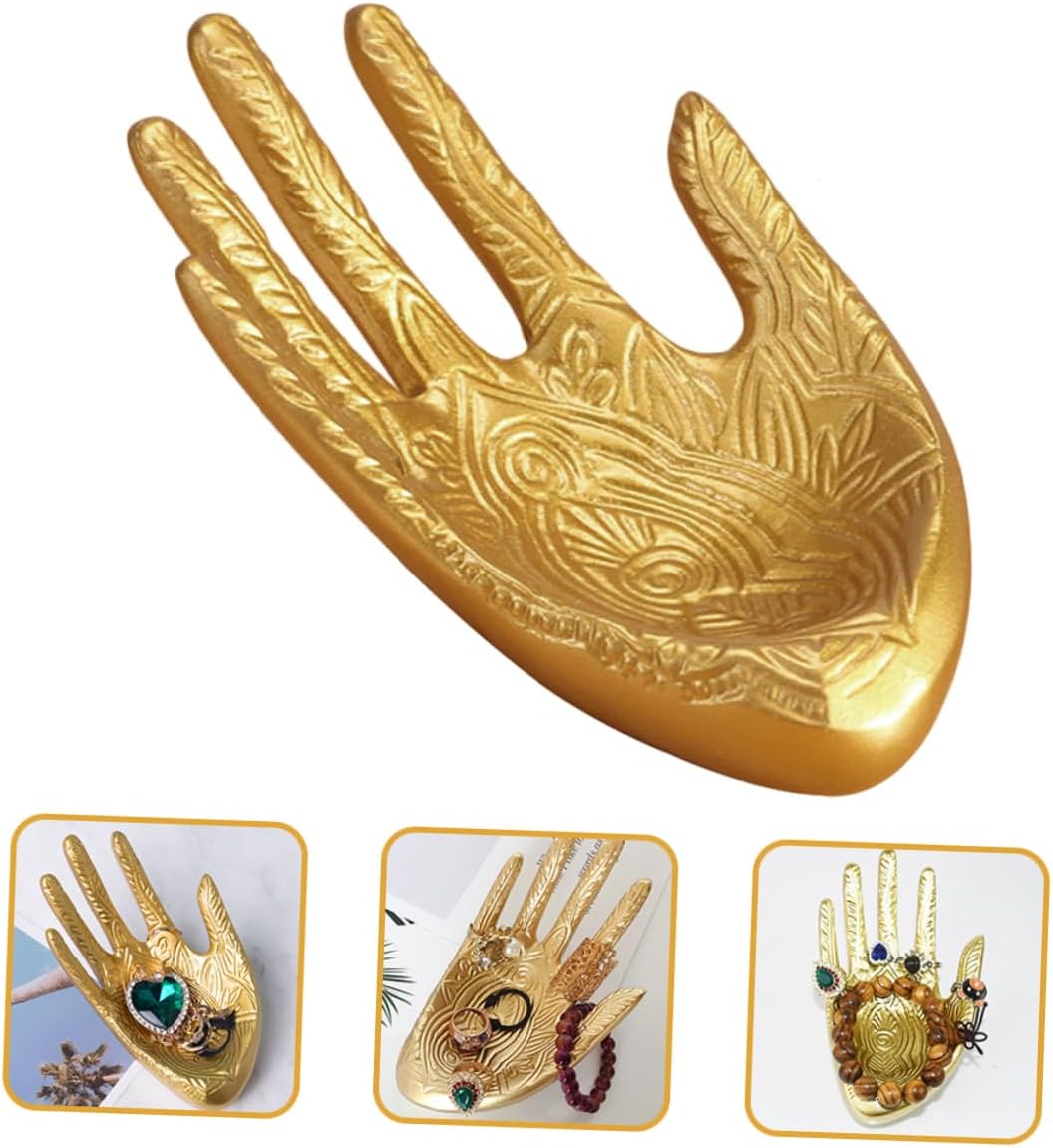 Jewelry Rack Organizer Travel Organizer for Necklaces Rings Bracelets Decorative Gold Decor for Home Office