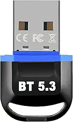 Adaptador USB Bluetooth 5.3 Real Para PC e Notebook, Até 5 dispositivos Conectados, LMP 12.45992