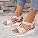 Cute Sandals For Women 2026 Wedge Sandals Braided Espadrille Open Toe Fashion Dressy Evening Wedding Fashion Open Toe Summer Platform Sandals