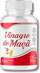 Vinagre de Maçã Puro 120 Cápsulas 500mg